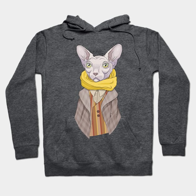 Mr. Sphynx Hoodie by ArtFork